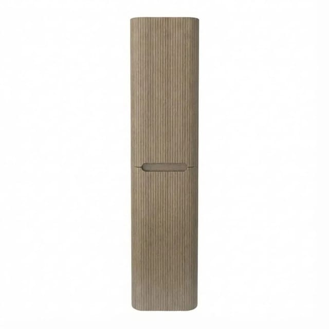 Swiss Aqua Technologies Badezimmer Hochschrank Hängend 40x30x170CM Dunkel Kiefer
