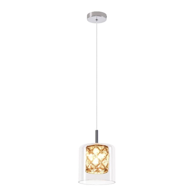 NETTLIFE Pendelleuchte aus L140cm Silber