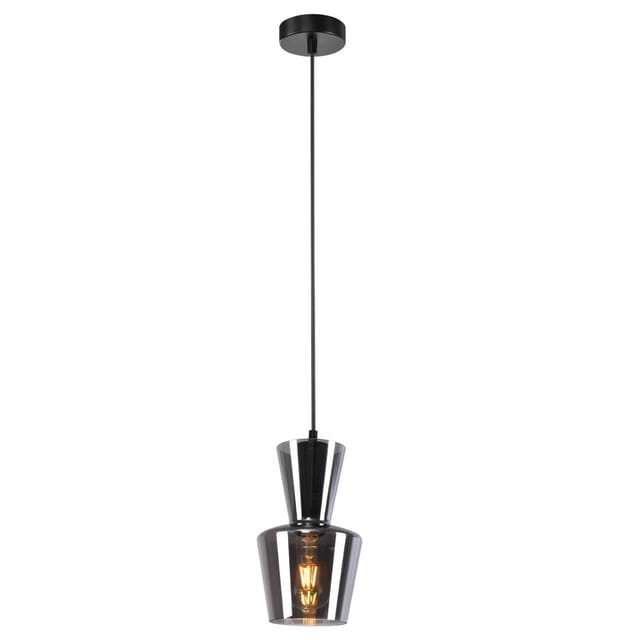 NETTLIFE Pendelleuchte aus L150cm Schwarz T15cm