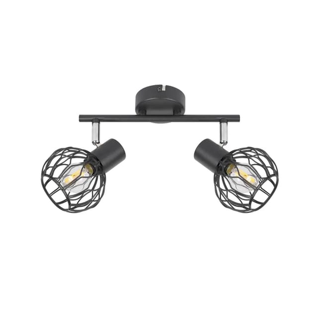 Nettlife Gould II Spiegellampe aus Glas L 58 Weiß