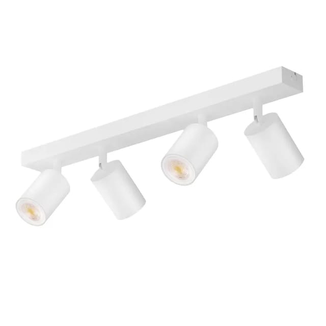 Nettlife Deckenstrahler aus Metall L 5.5cm Weiß