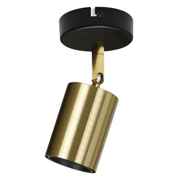 NETTLIFE Deckenstrahler aus Metall L9cm Gold