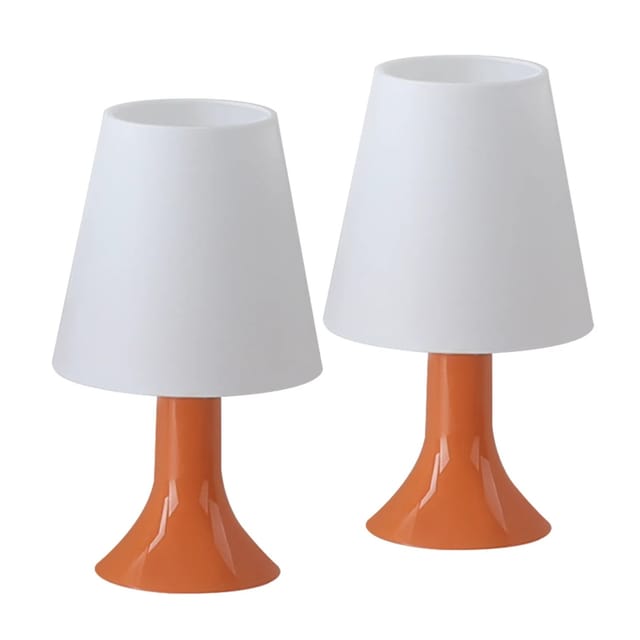 NETTLIFE Tischlampe aus Kunststoff L13cm Orange