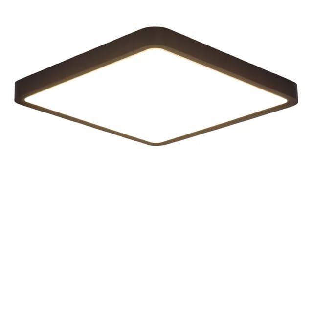 Nettlife Kenyon LED Deckenleuchte aus Kunststoff Schwarz L 23 cm