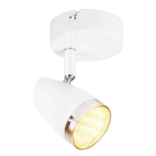 NETTLIFE LED Deckenstrahler aus Metall L8cm Weiß