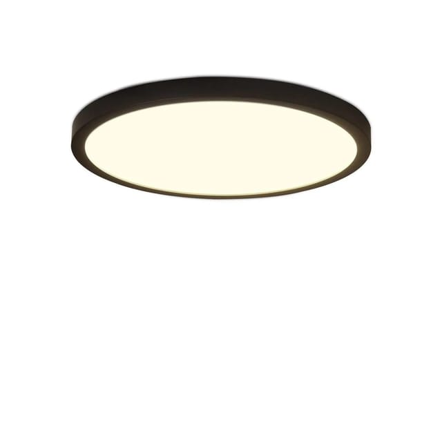 Nettlife LED Deckenleuchte aus Plastik L 23cm Schwarz