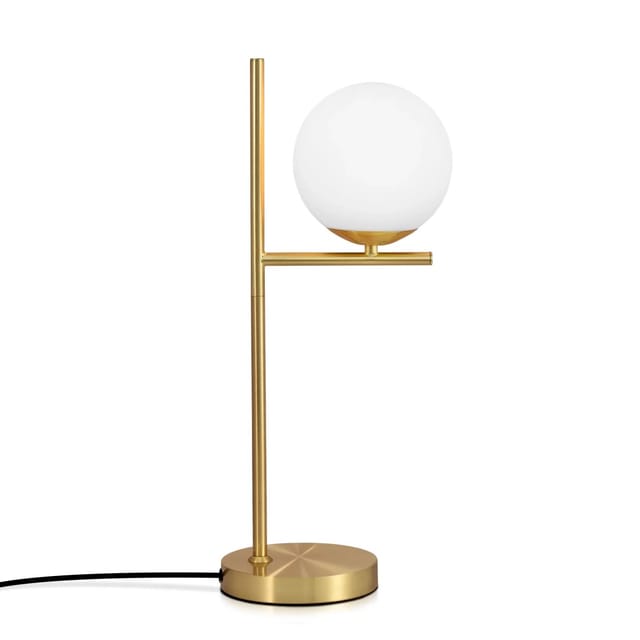 NETTLIFE Tischlampe aus L30cm Weiß