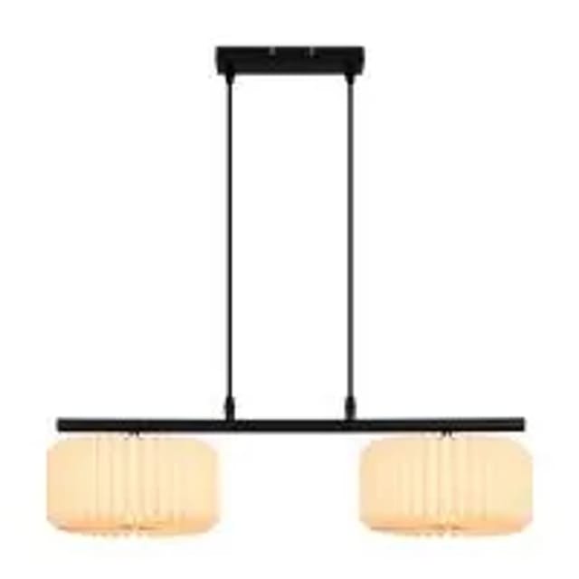 NETTLIFE Pendelleuchte aus Metall L144cm Weiß