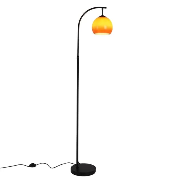 Nettlife Bradshaw II Stehlampe aus Metall Schwarz L 40 cm