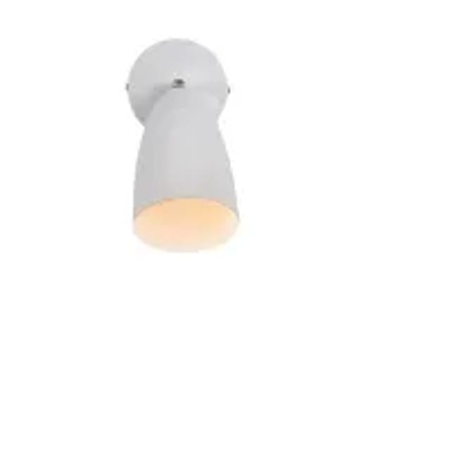 NETTLIFE Wandleuchte aus Metall L22cm Weiß
