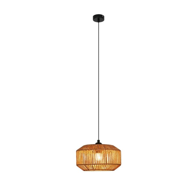 NETTLIFE Pendelleuchte aus Eisen L140cm Schwarz