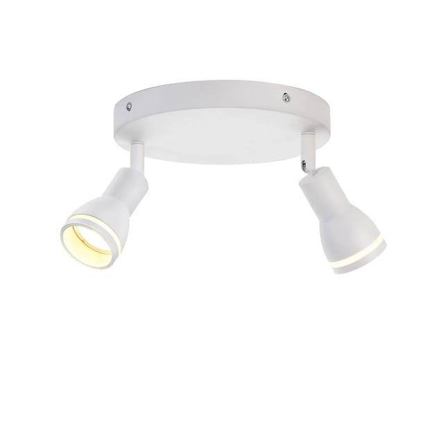 NETTLIFE Deckenstrahler aus Metall L20cm Weiß RGB Modell S1G11002XXYB