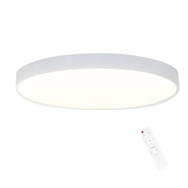 Nettlife Deckenleuchte aus Plastik L 6cm Weiß