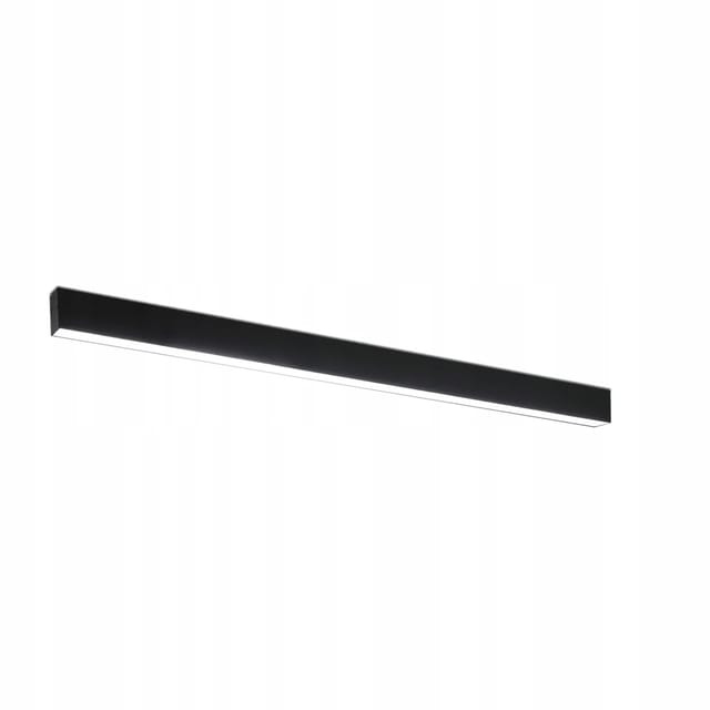 Nettlife Kulp LED Deckenleuchte aus Metall Schwarz L 54 cm