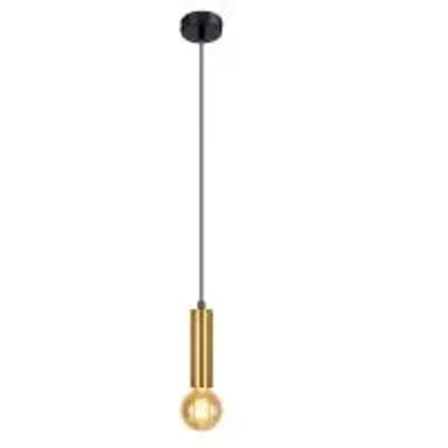 NETTLIFE Pendelleuchte aus Metall L140cm Schwarz 40W