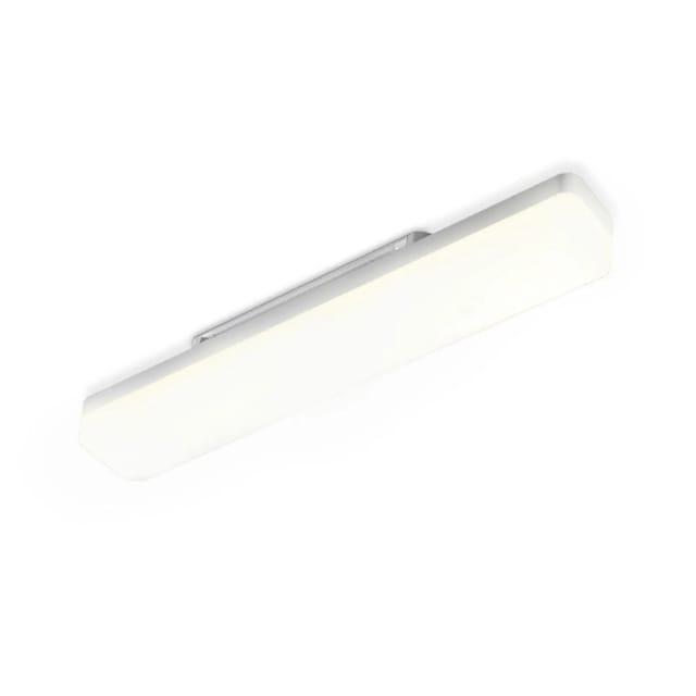 Nettlife Ramsey LED Deckenleuchte aus Kunststoff Weiß L 40 cm