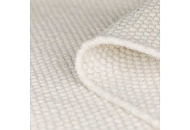 OTTO home Wollteppich Woolscape 1, handgewebt, rechteckig, Höhe: 10 mm, Wendeteppich, reine Wolle, Uni Farben, auch in rund & als Läufer