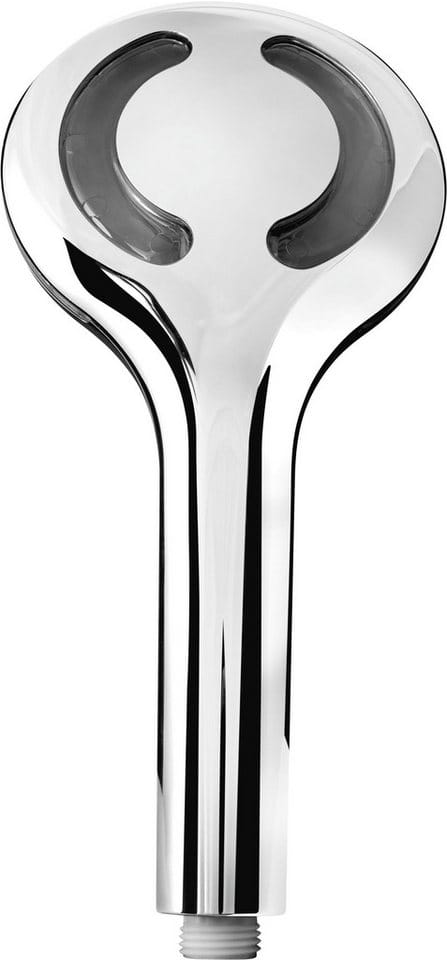 CORNAT Duschbrause LED Handbrause Display chrom, (1-tlg)