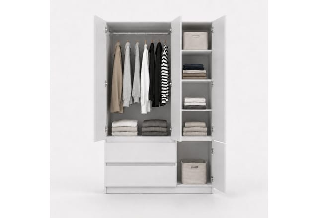 imm24 Drehtürenschrank SOLO 4D2S