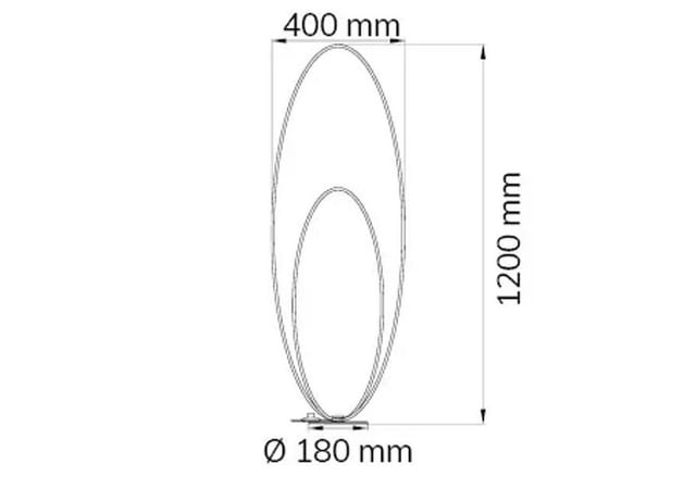 Home4Living Stehlampe Stehleuchte Standleuchte LED schwarz Stehlampe Leuchte 25W, Dekorativ