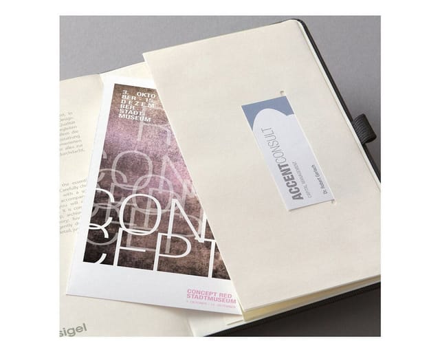 Sigel Buchkalender Conceptum 2027 Softcover, 1 Tag = 1 Seite, inkl. Stickerbogen