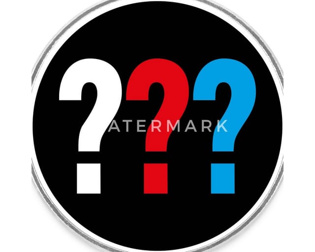 Spreadshirt Dekomagnet Die Drei Fragezeichen Logo Sticker Magnet Rund