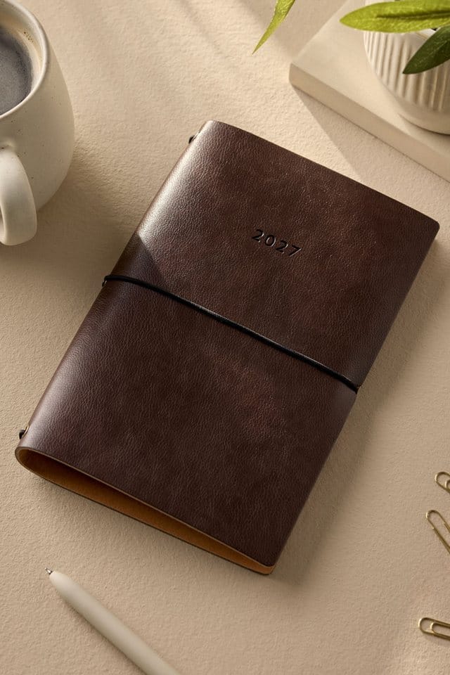 Next Tagebuch 2027 Planner Tagebuch, nicht datiert