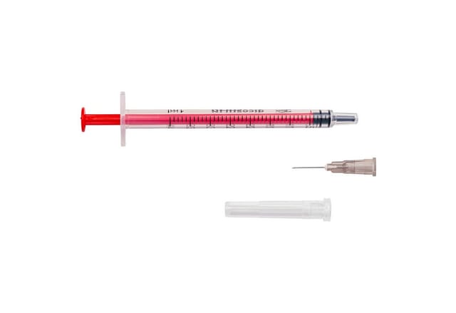 Zarys Absaugspritze 1 x Zarys dicoSULIN U-40 Spritze 1ml mit Kanüle, (Set), abnehmbare Nadel