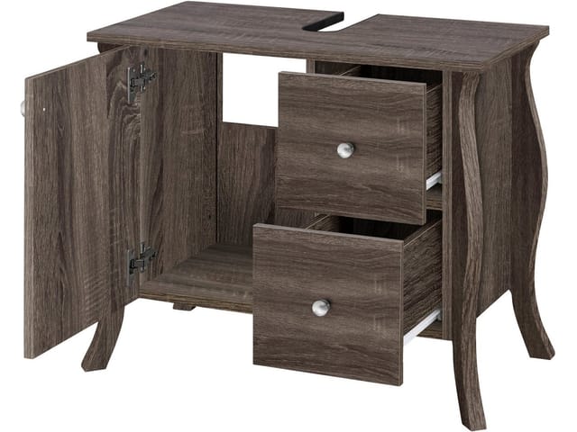 loft24 Waschbeckenunterschrank Lucinda Badezimmer Unterschrank