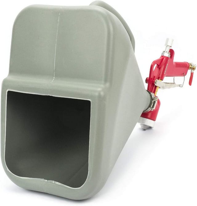 Mar-Pol Lackierpistole Trichterpistole 7,5L Düsen: 4,6,8mm + Gelenk Schnellkupplung 1/4", 6-tlg.