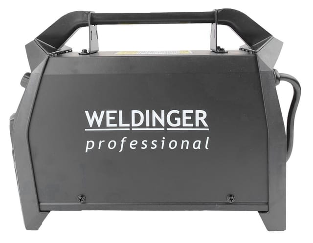 WELDINGER Elektroschweißgerät Schweißinverter EW 208 professional MMA/Lift-WIG 200 A, 20 - 200 A, 3-tlg., VRD