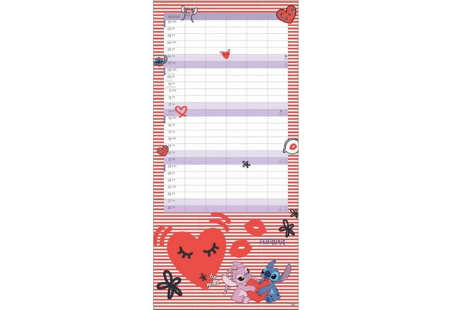 HEYE Wandkalender Stitch Familienplaner 2027