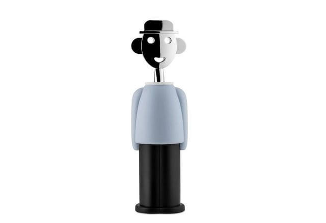 Alessi Wandkalender Alessandro Blassblau