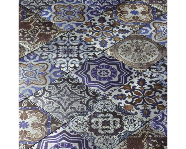 Mosafil Mosaikfliesen Mosaik Fliesen Metall Retro Livorno Selbstklebend, Metall 30.500x30.500, bunt
