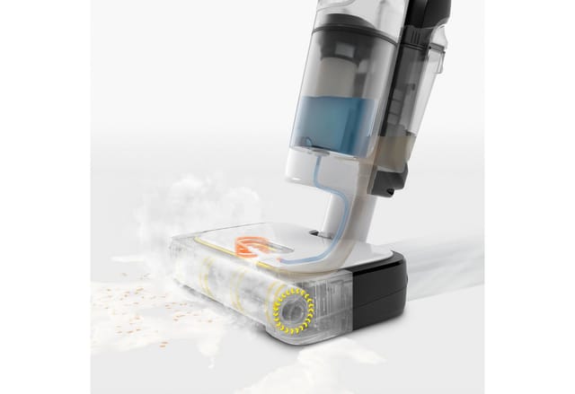 KÄRCHER Dampfreiniger SCV 4 Steam Vac, 1600 W, beutellos, 1300 Watt Heizleistung
