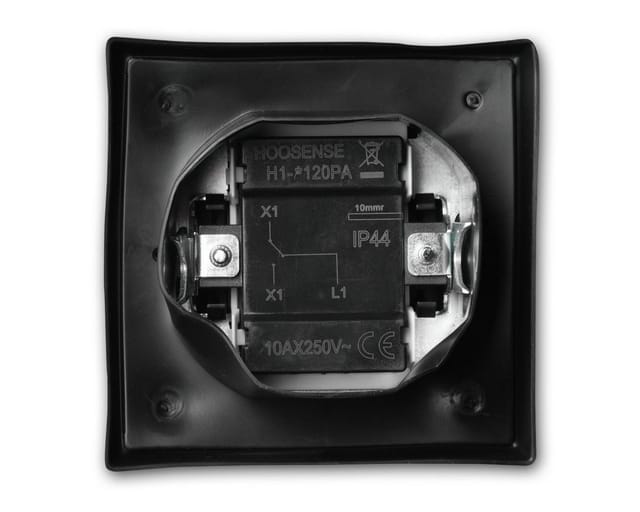 McPower FLAIR Wechselschalter IP44 anthrazit, 250V~/10A SA Unterputzschalter