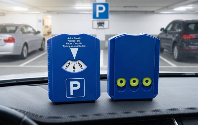 Osma Parkscheibe Auto Parkscheibe 15x12cm, mit Eiskratzer (1-St)