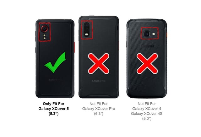 CoolGadget Schutzfolie Panzerfolie für Samsung Galaxy XCover 5, (9H Härtegrad, 2x Schutzglas, 1xReinigungset), Displayfolie Panzer Schutzfolie 2 Stück für Samsung XCover 5 Glasfolie