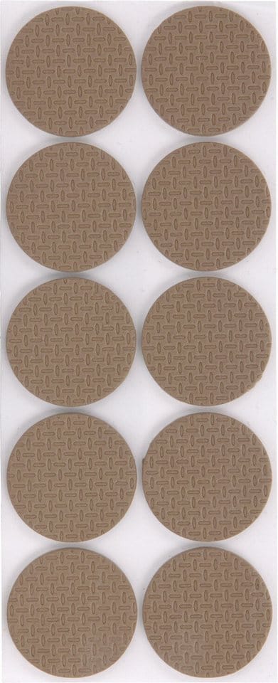 Koopman Filzgleiter Möbeluntersetzer 4 Größen Gleiter Weiß / Braun 262 er Set, (Set, 2 St), Möbeluntersetzer, Möbelgleiter, div. Größen, Zuschnitt