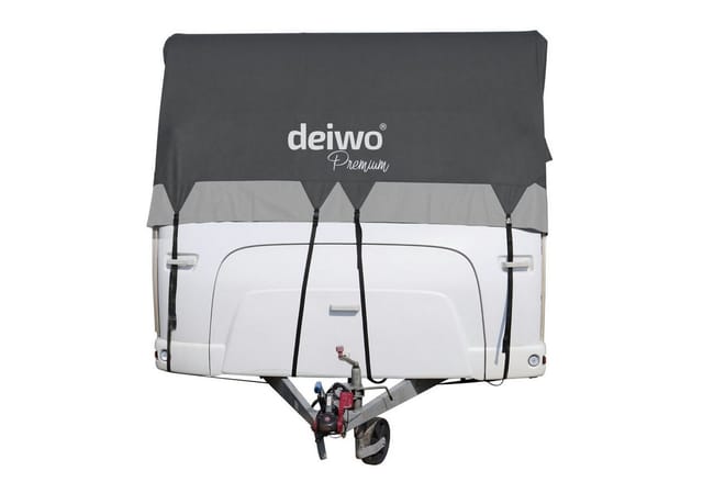 deiwo Wohnmobilschutzhülle Deiwo Premium Wohnwagen Schutzdach 7x3m Wohnmobil Dachschutzplane