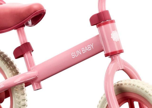 Sun Baby Laufrad SUN BABY Laufrad 12 Zoll 2,5 kg Stahlrahmen Schaumreifen - Pink Candy