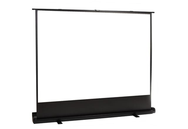 Maclean MC-211 Bodenprojektionswand Rolloleinwand (Tragbare Bodenprojektionswand 100 Zoll 4:3)