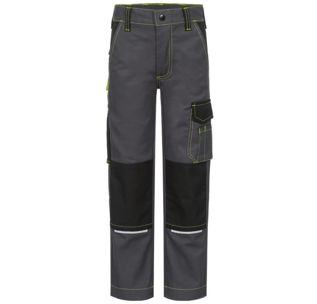 Craftland Schutzhose OKE Twill-Kinderhose CRAFTLAND® Grau/Schwarz 22483-170 Gr.170/176