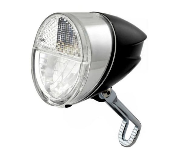 bahama Fahrrad-Frontlicht 35815, Lichtautomatik mit Standlicht und StVZO Zulassung