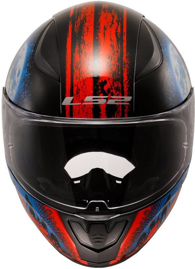 LS2 Motorradhelm FF353 Rapid II Zombie Helm, Atmungsaktiv