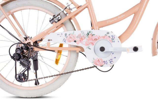 Sun Baby Kinderfahrrad SUN BABY Flower Bike 20 Zoll Mädchenfahrrad 6-Gang Shimano - Aprikose