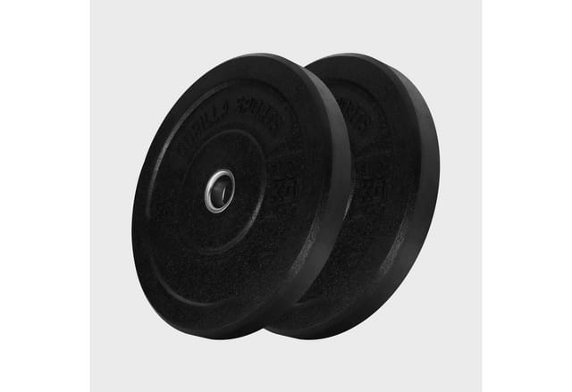 GORILLA SPORTS Hantelscheibe Hi Temp Bumper Plates 50/51 mm 5 kg - 25 kg, 20 kg