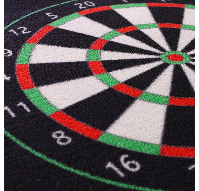 Kingpower Dartmatte Dart Matte Dartteppich Turnier Matte Dartmatte Darts 290 x 60 cm Grün