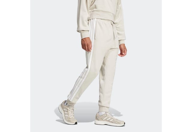 adidas Sportswear Sporthose M 3S FT TC PT schmal zulaufende Beinform, für sportliche Aktivitäten