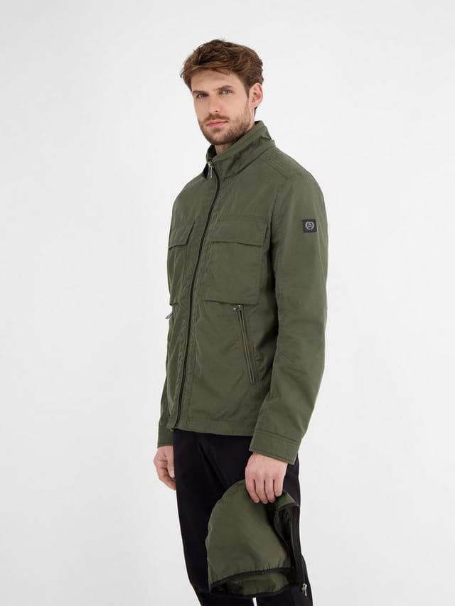 LERROS Outdoorjacke Shell-Blouson mit abnehmbarer Kapuze
